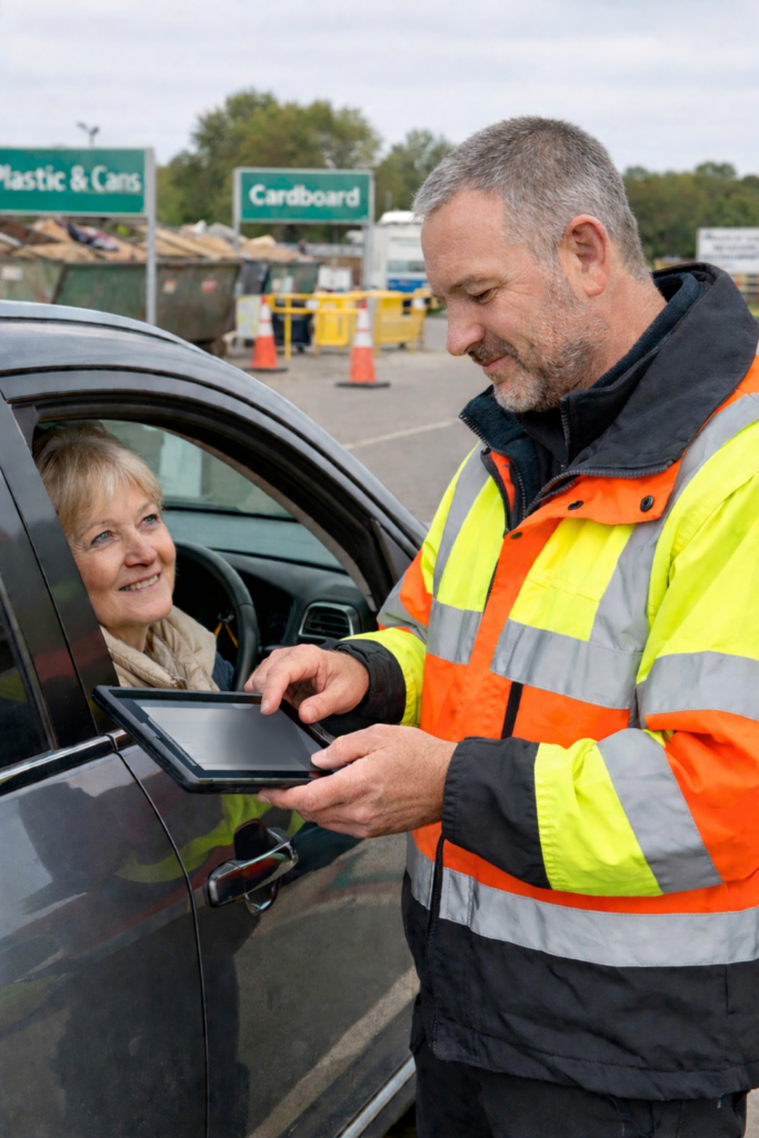 HWRC Check-In Experience on HWRC Booking System